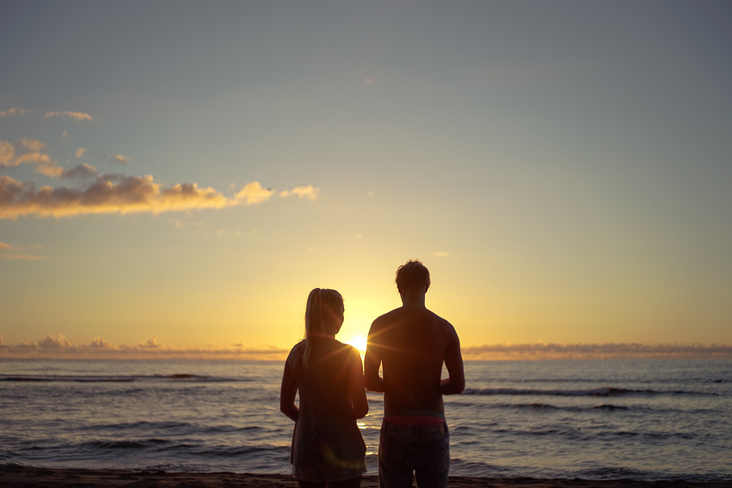 Couple at the Beach